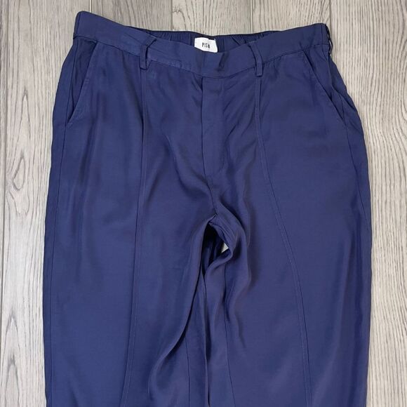 Pistola Eleanor Women Size L Blue High Rise Tappered Leg Trouser NEW Pant Office - Picture 5 of 7